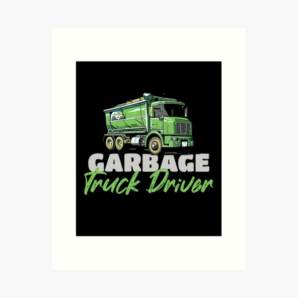 Item preview, Garbage truck driver for men, women and kids designed and sold by HosvPrint .s.
