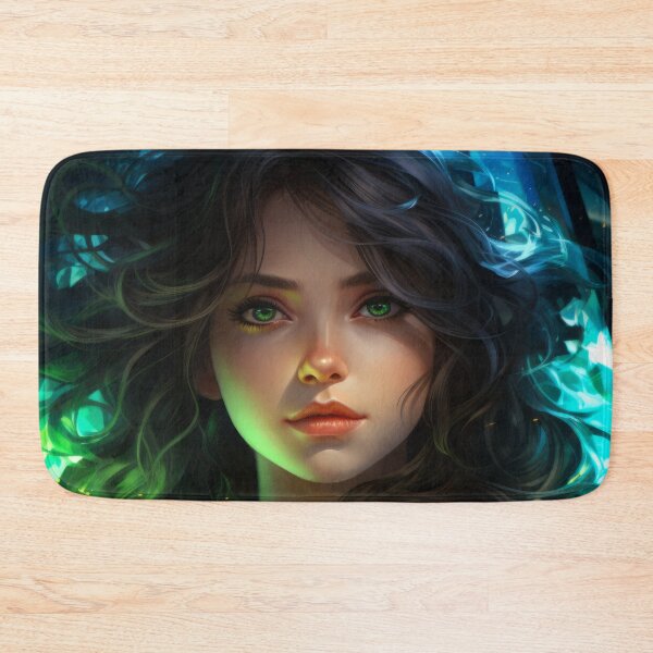 Item preview, Portrait of a beautiful woman with green eyes. designed and sold by Zavdesign.