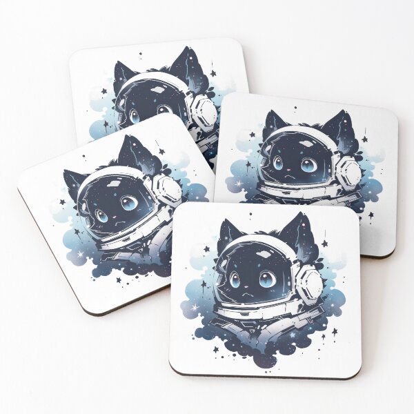 Item preview, Stellar Whiskers: Galaxy Cat Majesty designed and sold by KaleidoKiosk.