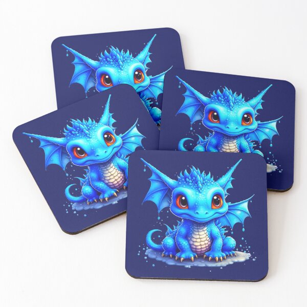 Item preview, Gorgeous blue dragon. designed and sold by Natalia-Vlad.