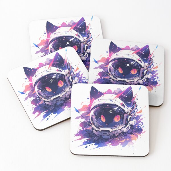 Item preview, Stellar Whiskers: Galaxy Cat Majesty designed and sold by KaleidoKiosk.