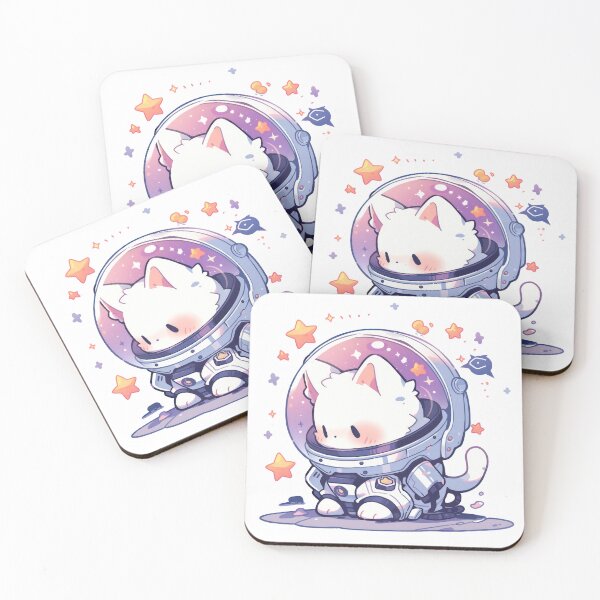 Item preview, Stellar Whiskers: Galaxy Cat Majesty designed and sold by KaleidoKiosk.