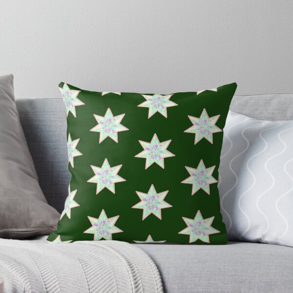 Item preview, 7 Point Star Light Green Rose Gold designed and sold by Cndy-Undergrnd.