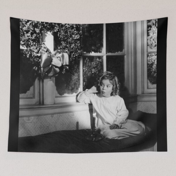 Item preview, Shirley Temple Christmas Listening for Santa designed and sold by Retro Salt.