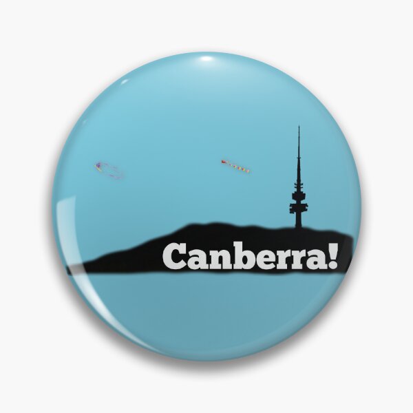 Artikelvorschau, Canberra! Black Mountain Tower und Drachen entworfen und verkauft von TotallyTanked.