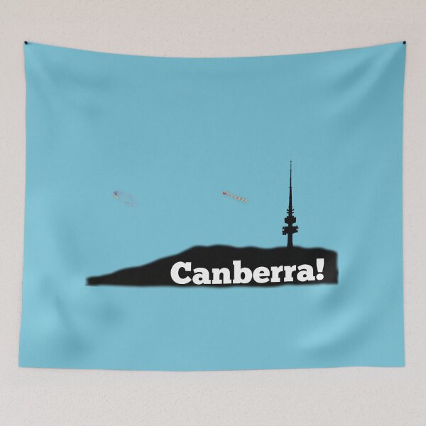 Item preview, Canberra! Black Mountain Tower and kites designed and sold by TotallyTanked.