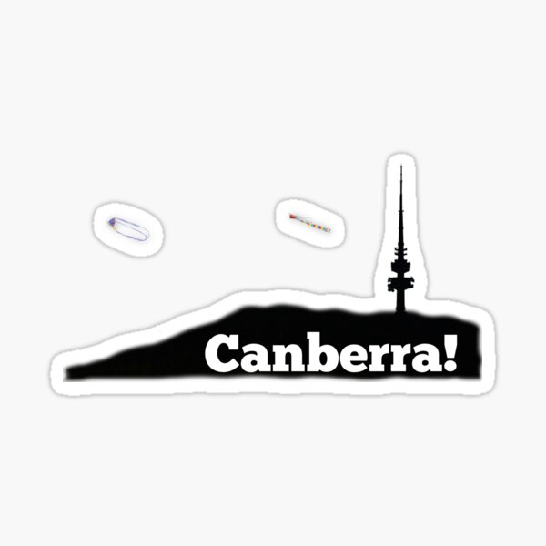 Item preview, Canberra! Black Mountain Tower and kites designed and sold by TotallyTanked.