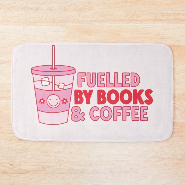 Item preview, Fuelled By Books and Coffee designed and sold by katreadsitshop.