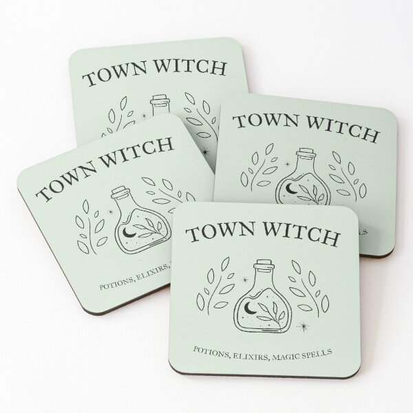 Item preview, Town Witch Potion, Elixirs, Magic Spells designed and sold by skullcap-prints.
