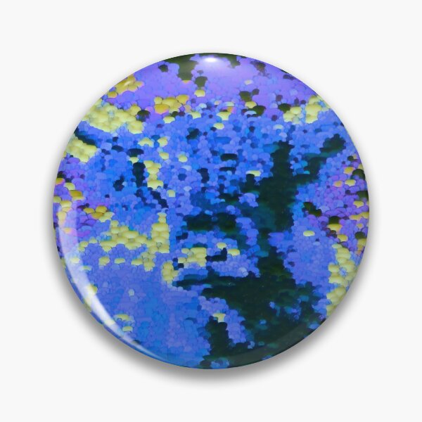 Item preview, Highland cow with the scottish flag, blue image, edited oil painting by Marina Daniluka designed and sold by MariDaniArt.