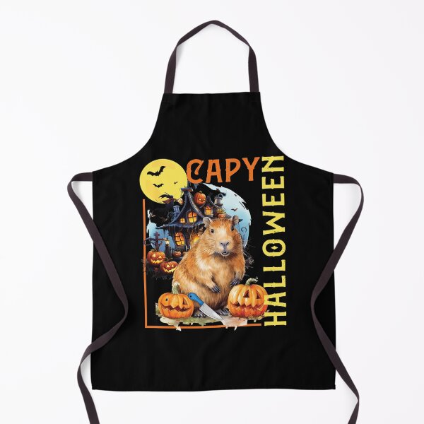 Item preview, CAPY HALLOWEEN CAPYBARA HAPPY HALLOWEEN designed and sold by FlutteringWings.
