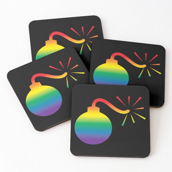 Item preview, Da Bomb Rainbow LGBT Pride designed and sold by TheirChoice.