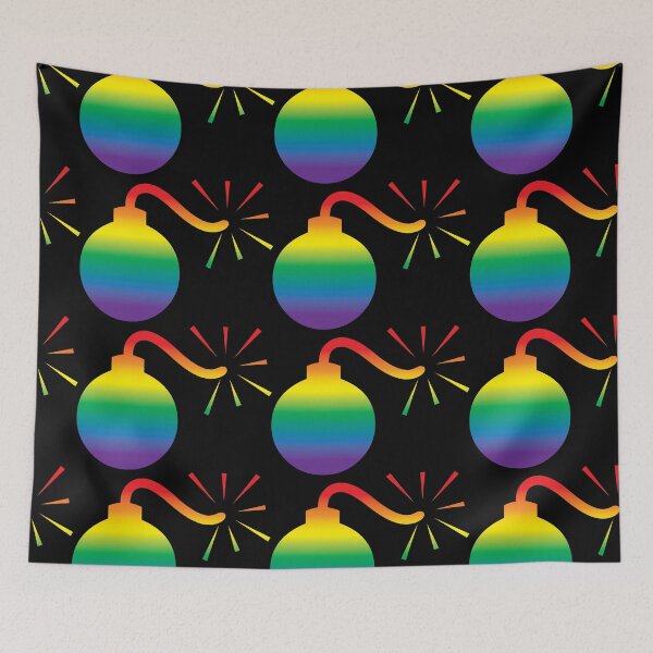 Item preview, Da Bomb Rainbow LGBT Pride designed and sold by TheirChoice.