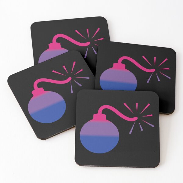 Item preview, Da Bomb Bisexual Pride designed and sold by TheirChoice.