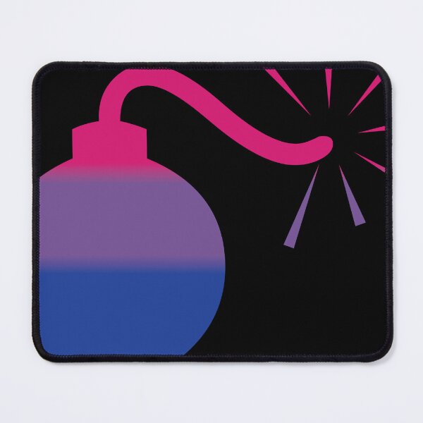 Item preview, Da Bomb Bisexual Pride designed and sold by TheirChoice.