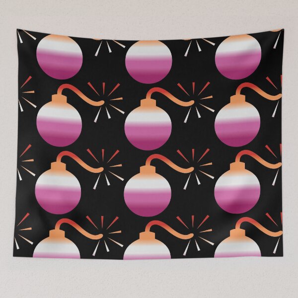 Item preview, Da Bomb Lesbian Pride designed and sold by TheirChoice.
