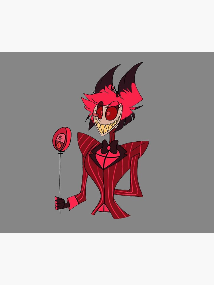 Alastor Hazbin Hotel Mouse Pad, Hazbin Hotel Decor | by Printblur