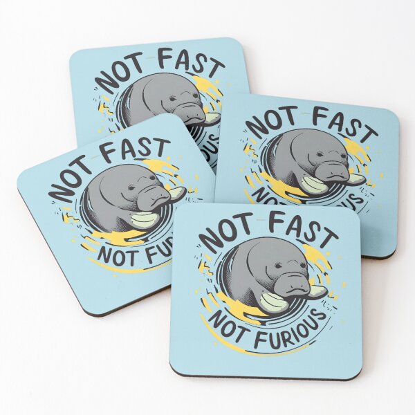 Item preview, Not Fast Not Furious - Life in the Manatee Lane designed and sold by SandbarTees.