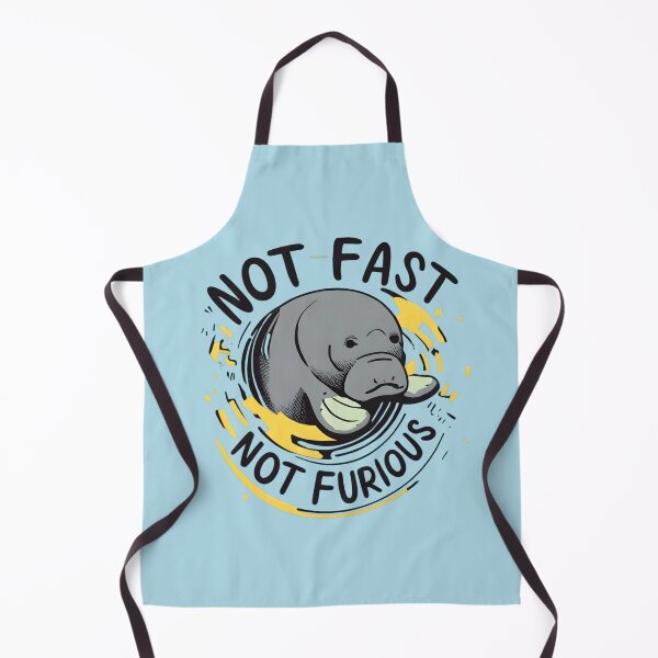 Item preview, Not Fast Not Furious - Life in the Manatee Lane designed and sold by SandbarTees.