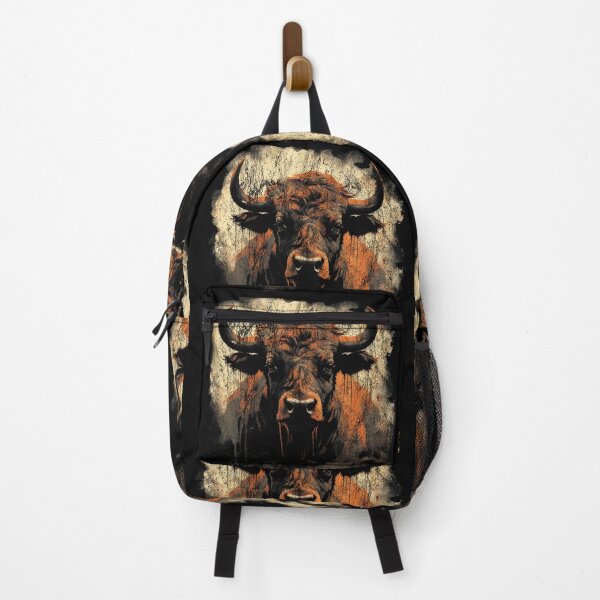 Item preview, Rustic American Buffalo - Street Art Vintage Distressed Wildlife designed and sold by GVRDesign.