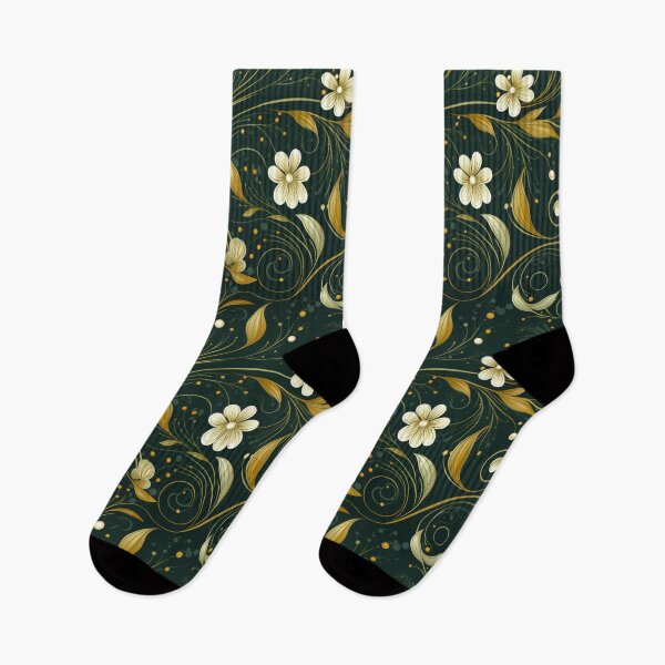 Item preview, Art Nouveau Floral Swirls - Seamless Pattern designed and sold by IntristedAI.