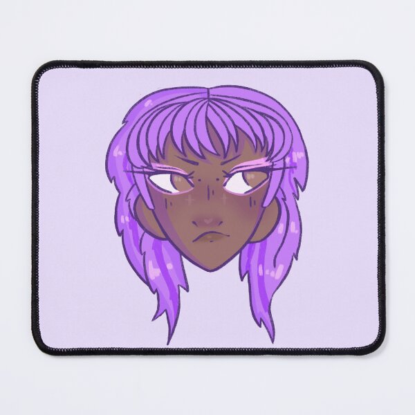 Item preview, Purple Haired Girl designed and sold by novembersgirl.