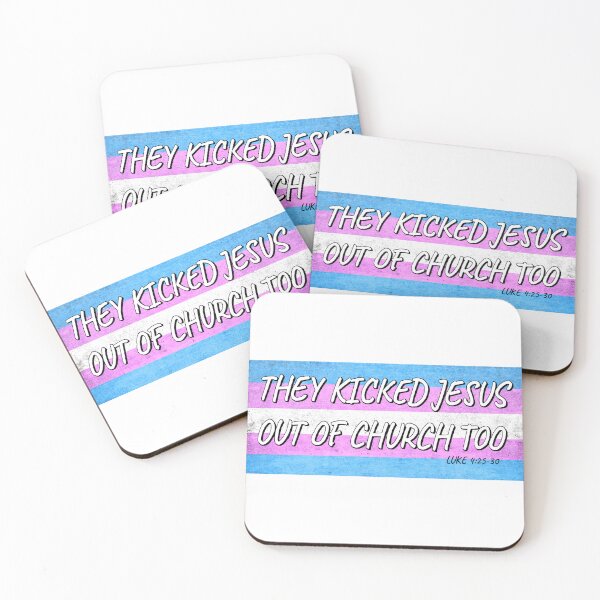 Item preview, Trans Christian Quote designed and sold by BackgroundPixel.