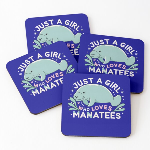 Item preview, Just a Girl who Loves Manatee - Manateee Lovers Design designed and sold by SandbarTees.