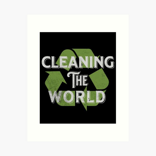 Item preview, Cleaning the world Garbage man and garbage truck driver Retro vintage style  designed and sold by HosvPrint .s.