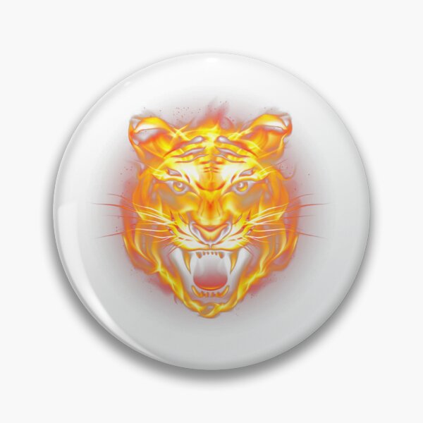 Item preview, Tiger on fire designed and sold by NaxxaF.