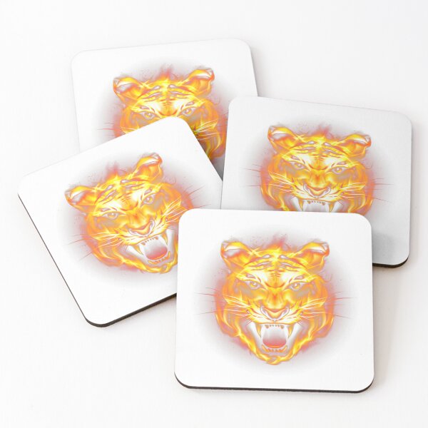 Item preview, Tiger on fire designed and sold by NaxxaF.