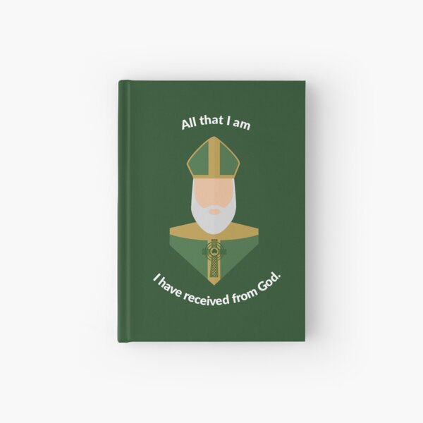 St. Patrick w/ Quote Hardcover Journal