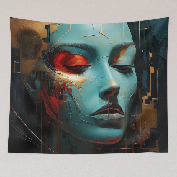 Item preview, Infinite Grace: Ethereal Portrait of Beauty designed and sold by Mullet Monkey.
