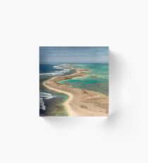 Island Reef Acrylic Block