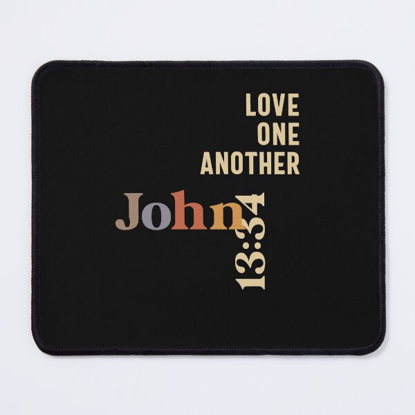 Item preview, Love One Another John 13:34 Christian Quote designed and sold by cidolopez.