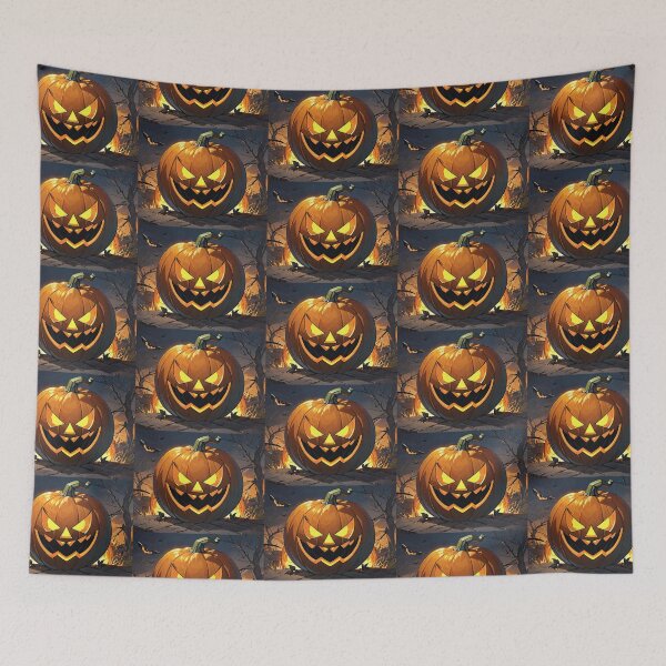 Item preview, Copia de Halloween pumpkin with bats 3 designed and sold by Frenchbullrufo.