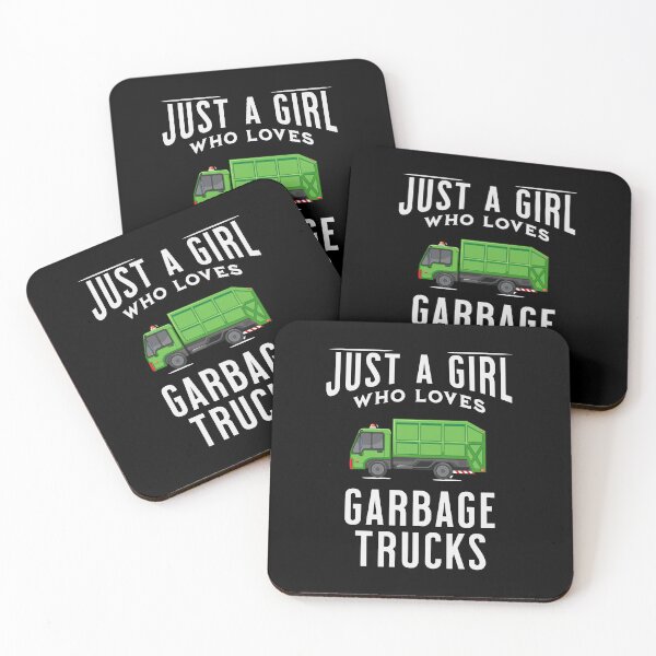 Item preview,  Just a girl who loves garbage trucks Garbage girl and garbage truck driver  designed and sold by HosvPrint .s.
