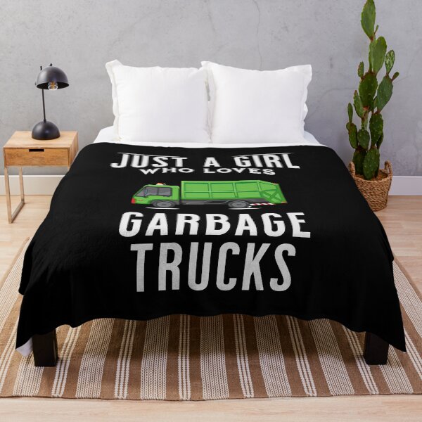 Item preview,  Just a girl who loves garbage trucks Garbage girl and garbage truck driver  designed and sold by HosvPrint .s.