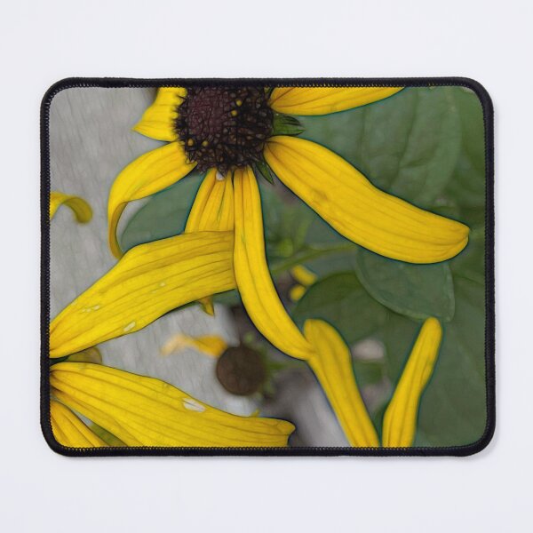 Item preview, Yellow Cone Flower Close Up designed and sold by bloomingvine.