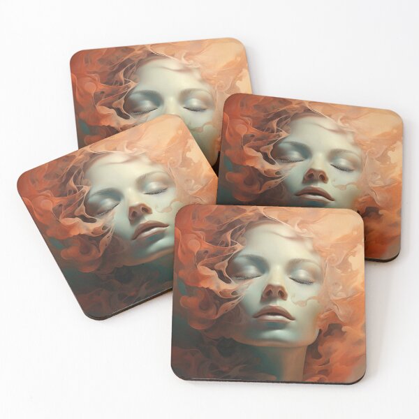Item preview, Enigmatic Allure: The Abstract Feminine Mystique designed and sold by Mullet Monkey.