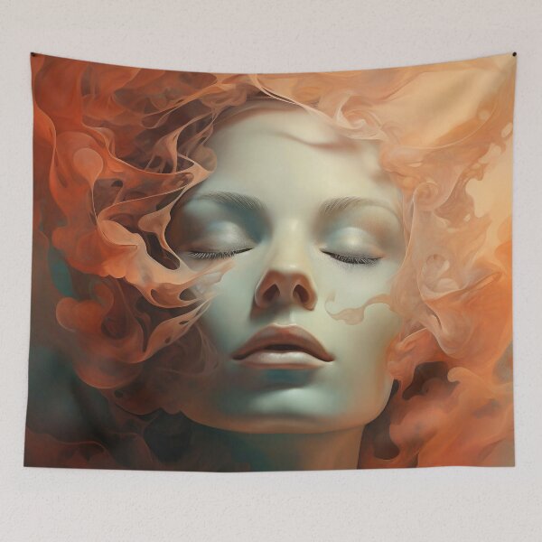 Item preview, Enigmatic Allure: The Abstract Feminine Mystique designed and sold by Mullet Monkey.
