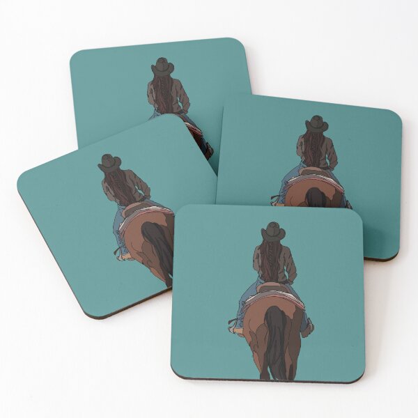 Item preview, Bay Horse & Cowgirl  designed and sold by Old Water Cryptid .