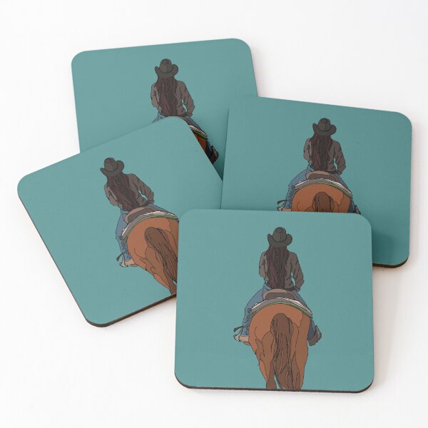 Item preview, Chestnut Horse & Cowgirl  designed and sold by Old Water Cryptid .