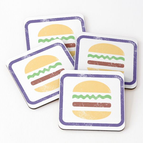 Item preview, Vintage Burger Logo designed and sold by Ísabella Ævarsdóttir.