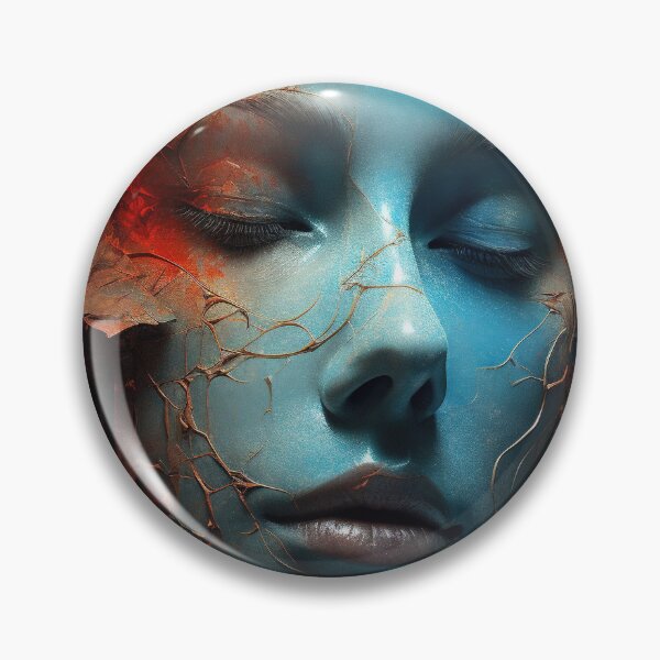 Item preview, Whispers of Reality: Surreal Woman Lost in Abstraction designed and sold by Mullet Monkey.