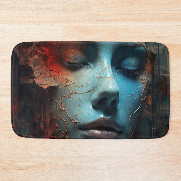Item preview, Whispers of Reality: Surreal Woman Lost in Abstraction designed and sold by Mullet Monkey.