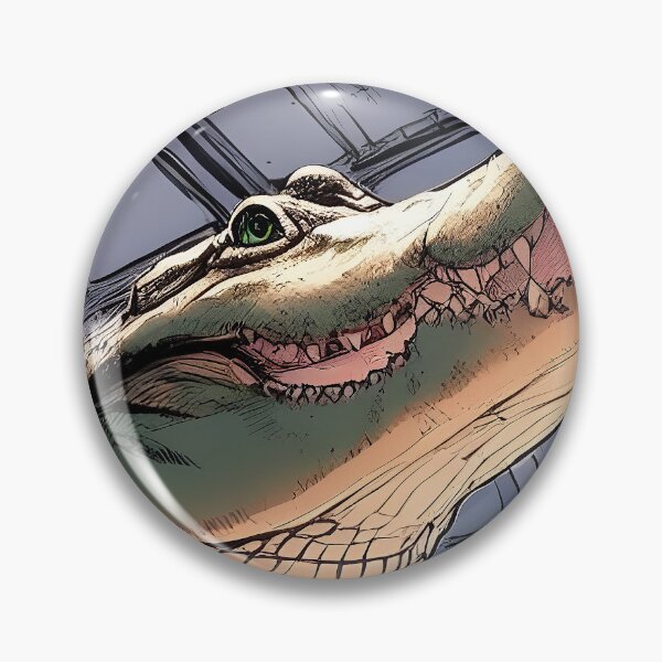 Item preview, Alligator in Orbit designed and sold by BlauesSternWolf.
