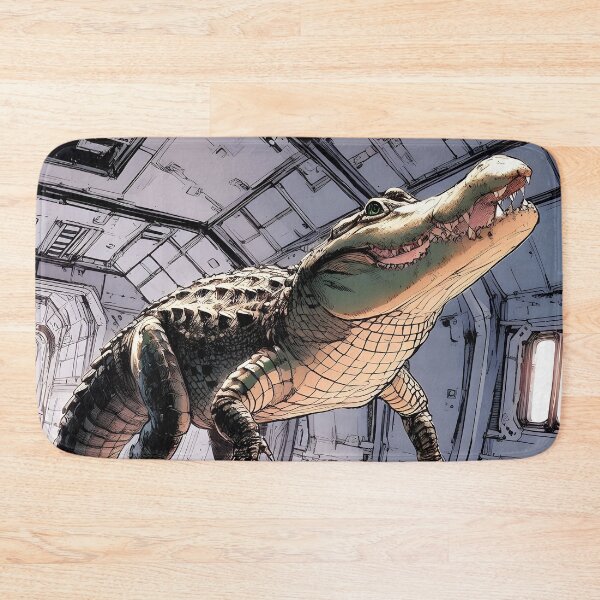 Item preview, Alligator in Orbit designed and sold by BlauesSternWolf.