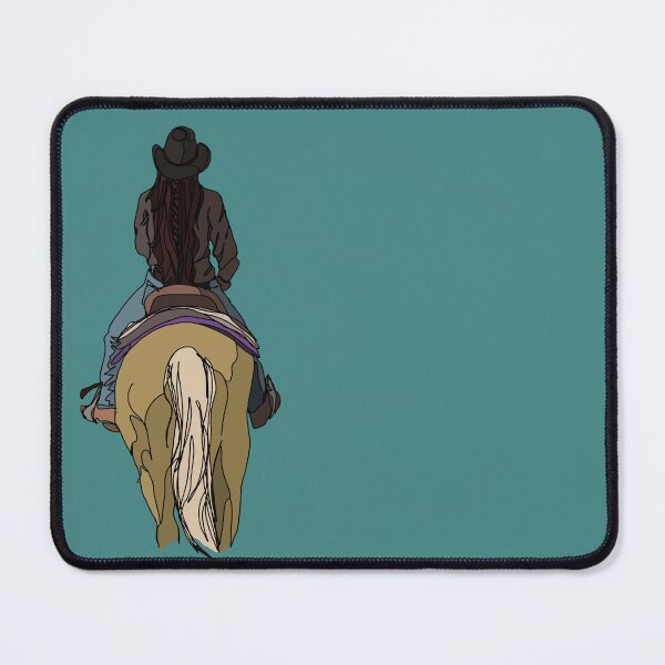 Item preview, Palomino Horse & Cowgirl designed and sold by Old Water Cryptid .