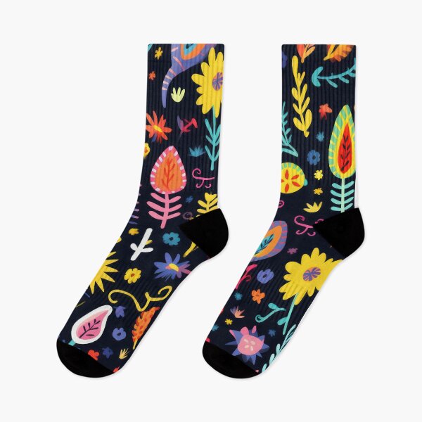 Item preview, Vibrant and Whimsical Floral designed and sold by CherryStarShop.